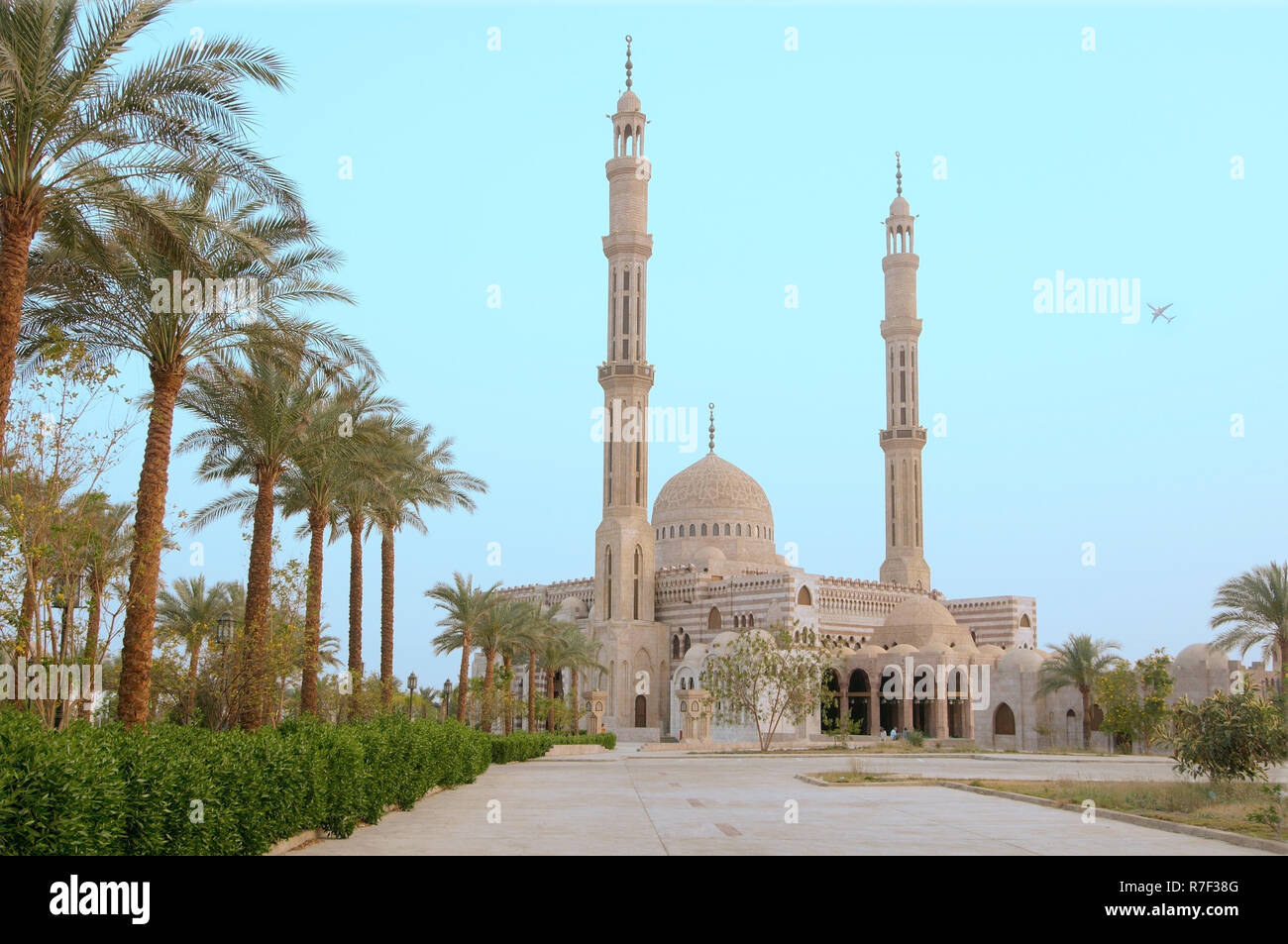 Al Mustafa Mosque, Sharm el-Sheikh, Sinai Peninsula, Egypt Stock Photo