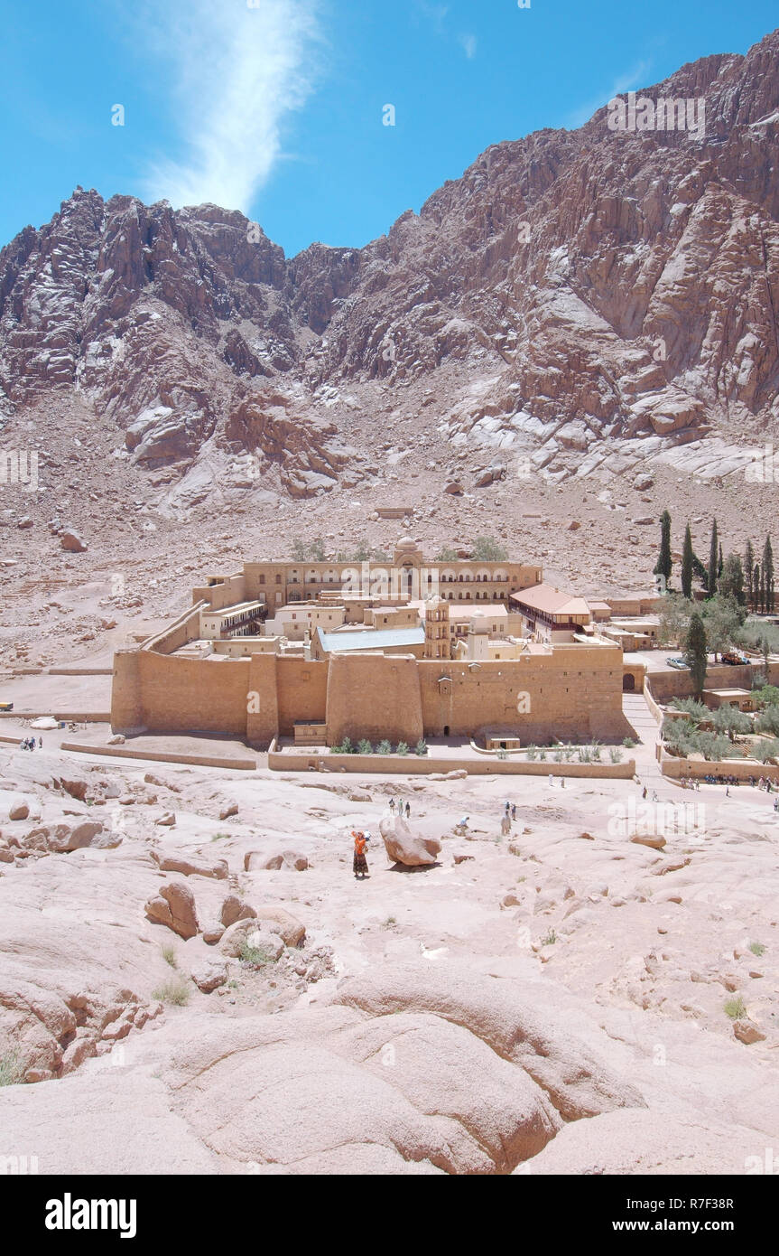 Saint Catherine's Monastery, Sinai Peninsula, Egypt Stock Photo
