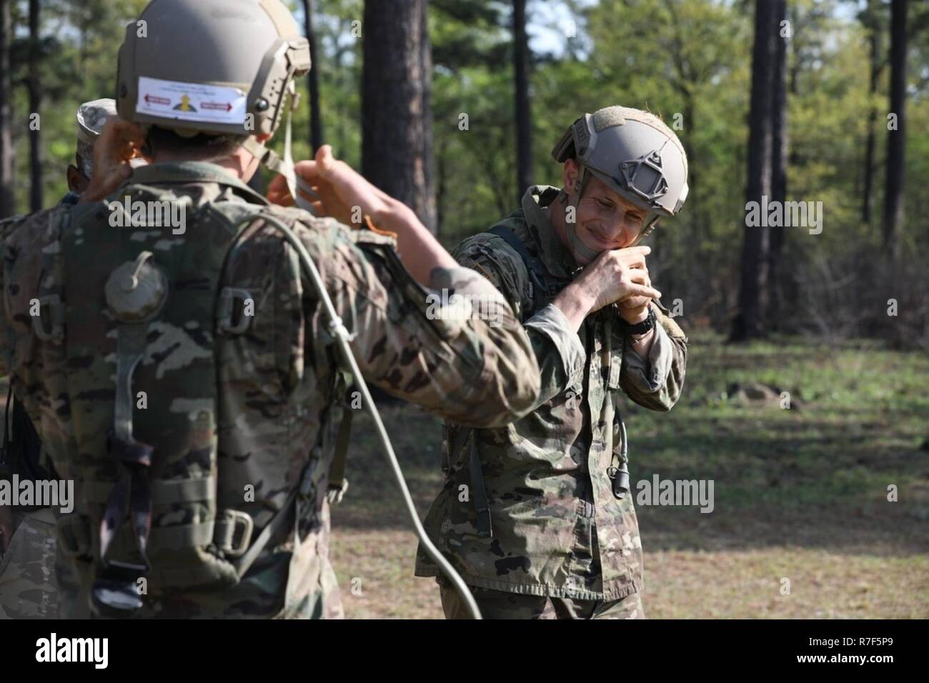 U.S. Army Rangers Capt. Dustin Lawrence and Staff Sgt. Michael ...