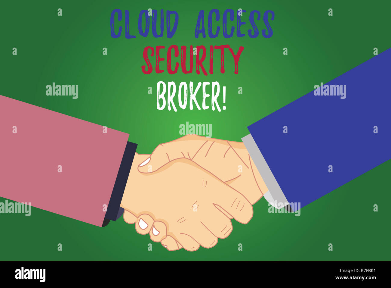 Text sign showing Cloud Access Security Broker. Conceptual photo Safety