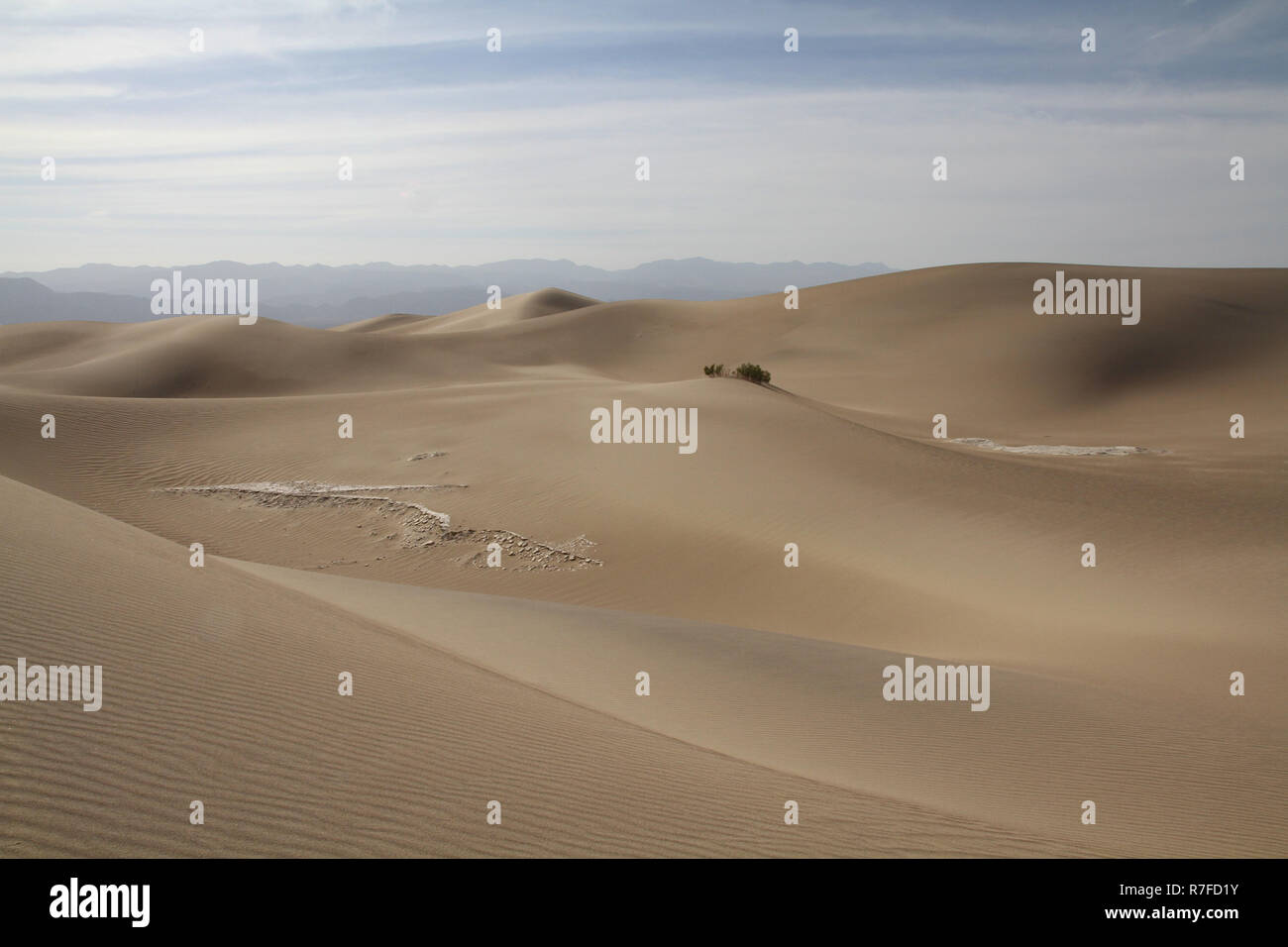 light among the a desert of sand dunes Stock Photo - Alamy