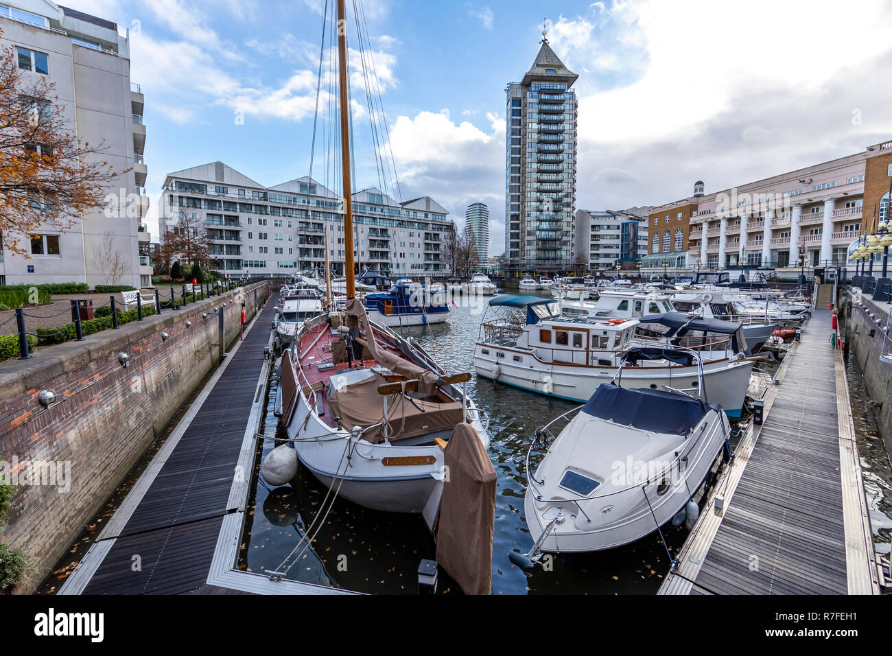 Chelsea Harbour and marina development, London. UK Stock Photo Alamy