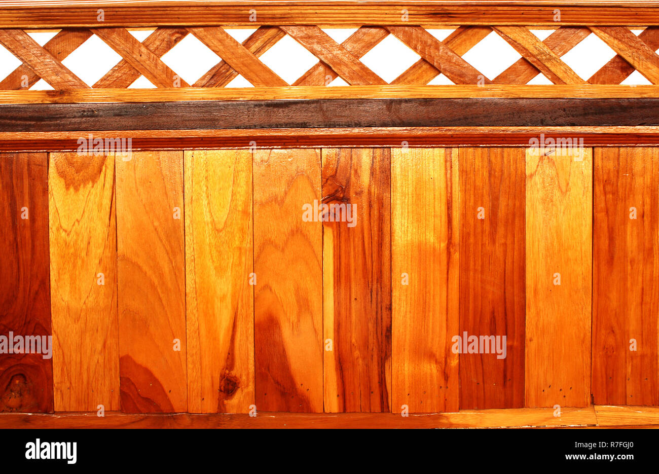 Texture of old wooden fences. Isolated on white background Stock Photo ...
