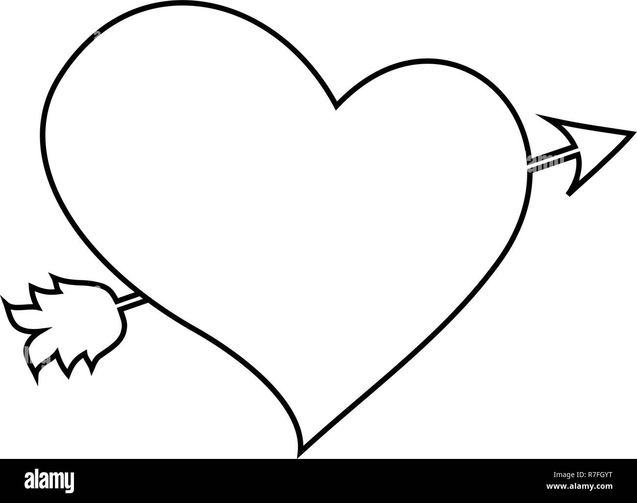 Hand drawn icons heart Black and White Stock Photos \u0026 Images - Page 2 -  Alamy, image size:1300x1027