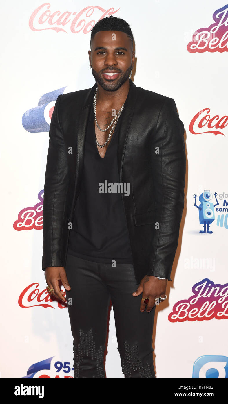 Photo Must Be Credited ©Alpha Press 079965 09/12/2018 Jason Derulo Capital Jingle Bell Ball with Coca Cola at O2 London Stock Photo