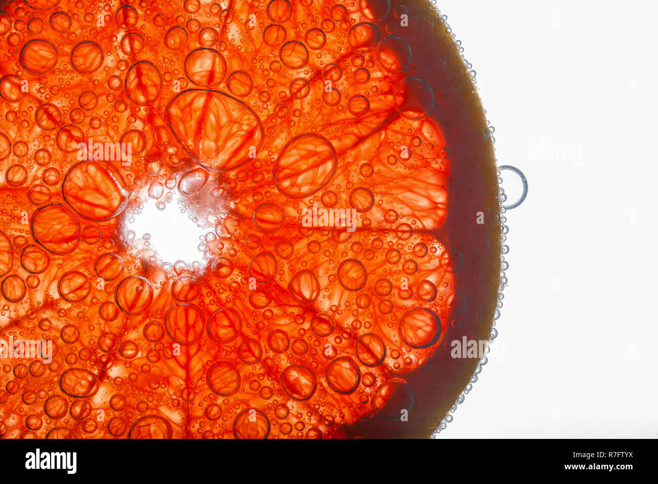 Fresh red grapefruit inside hi-res stock photography and images - Alamy