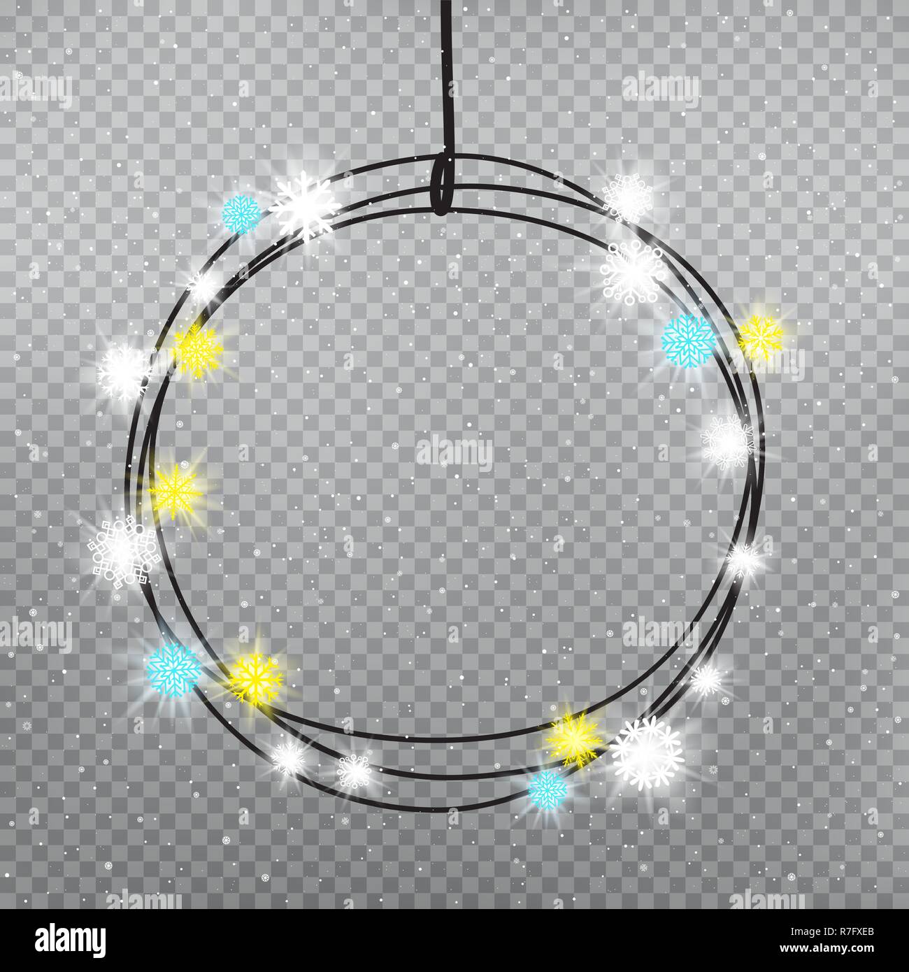 Multicolored circle template color Stock Vector Images - Alamy