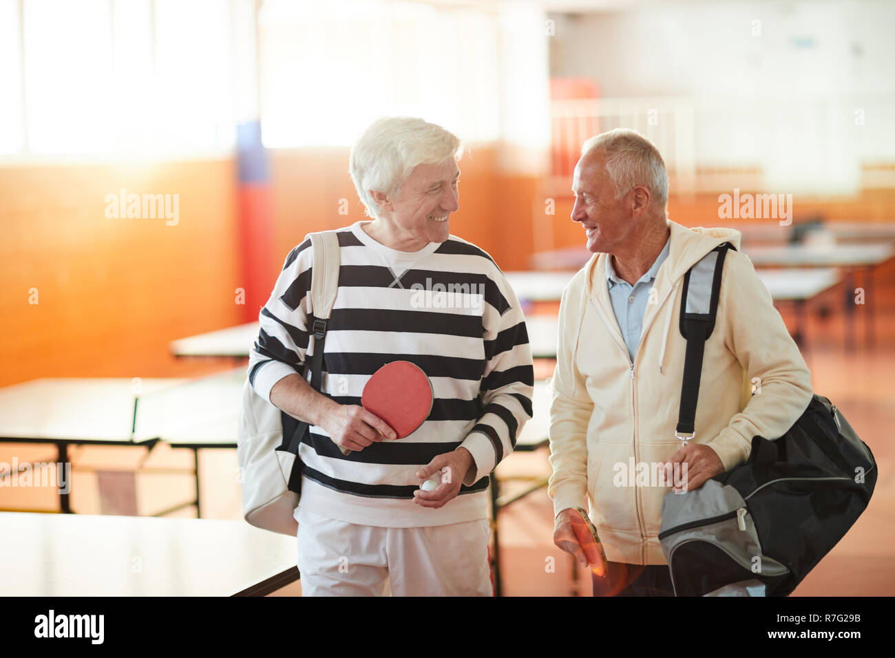 Retired tennis players Stock Photo Alamy