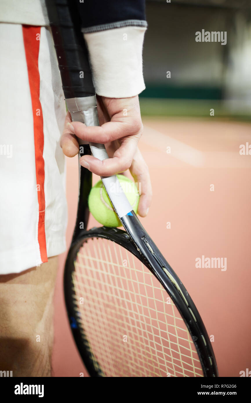 Tennis supplies Stock Photo