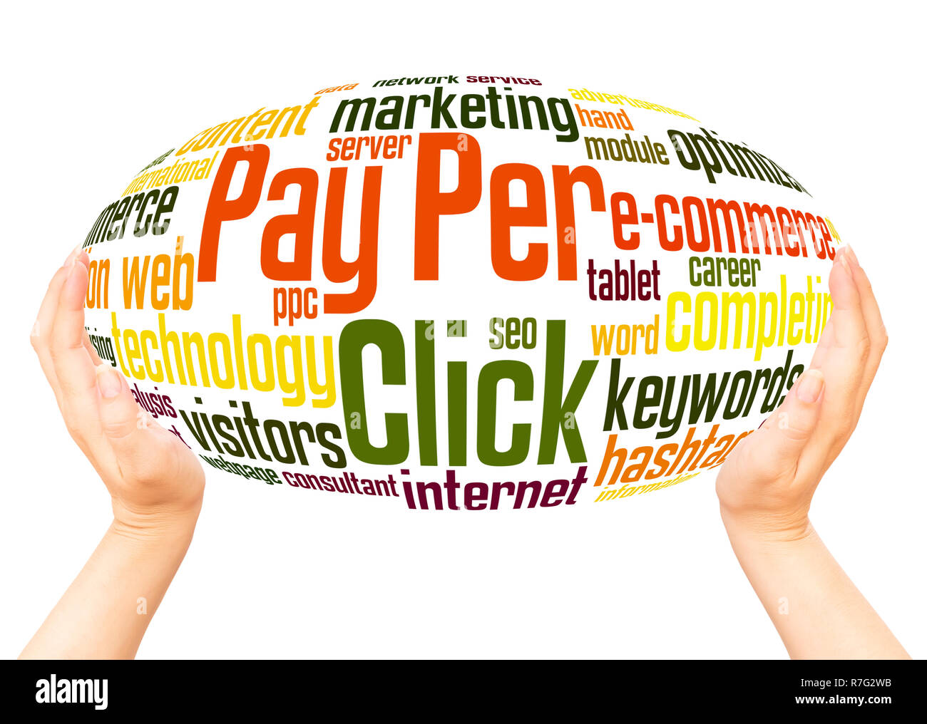 Click typography Cut Out Stock Images Pictures Alamy