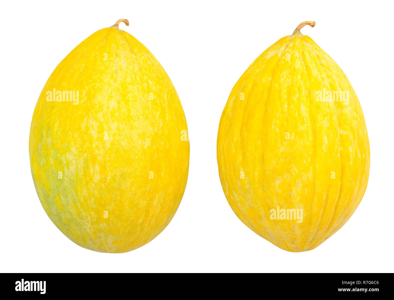 yellow honeydew melon path isolated Stock Photo Alamy