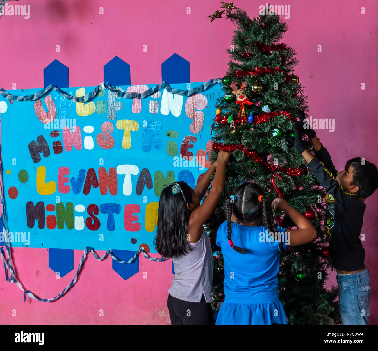 christmas in Guatemala Stock Photo Alamy