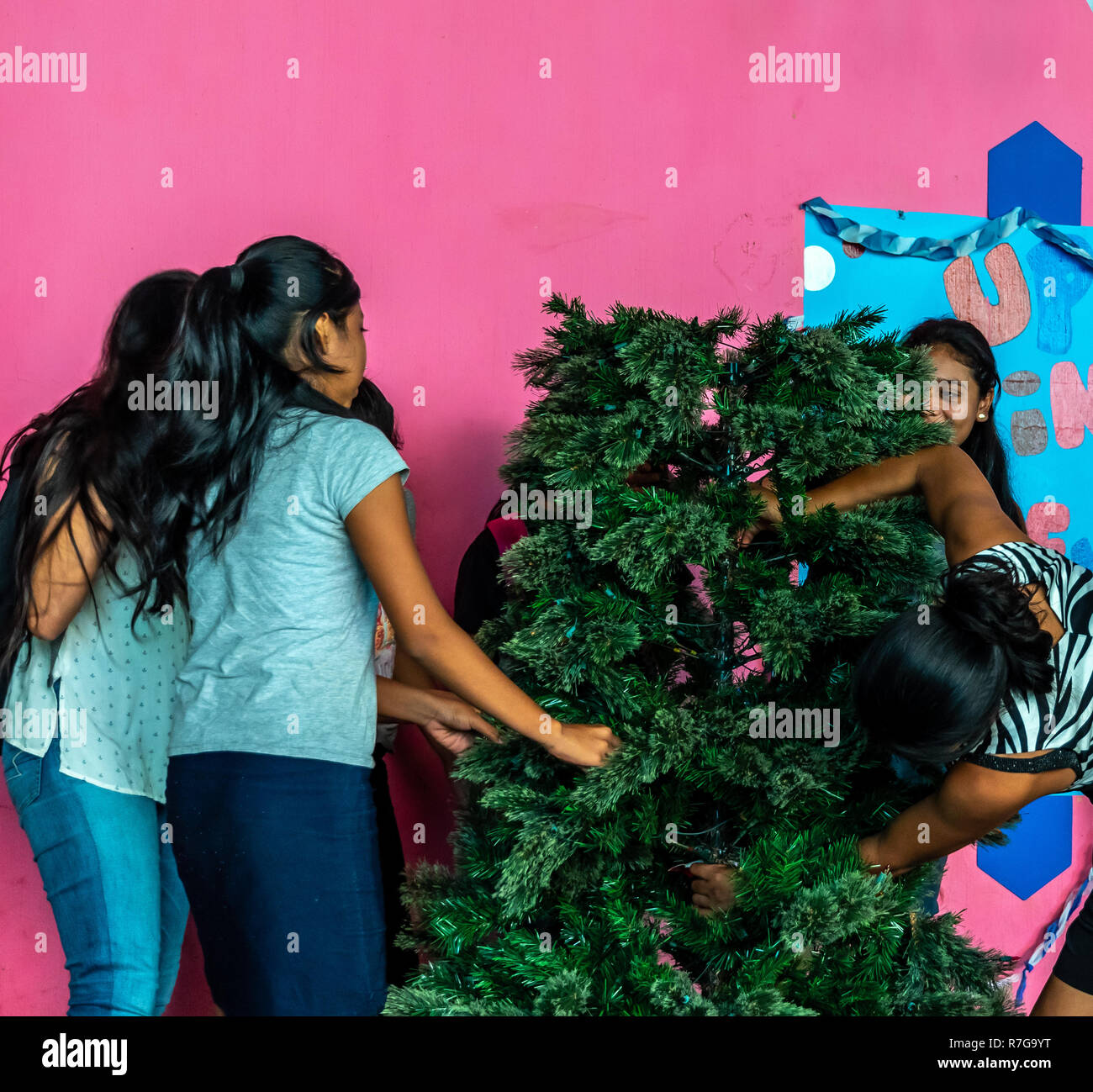 christmas in Guatemala Stock Photo Alamy