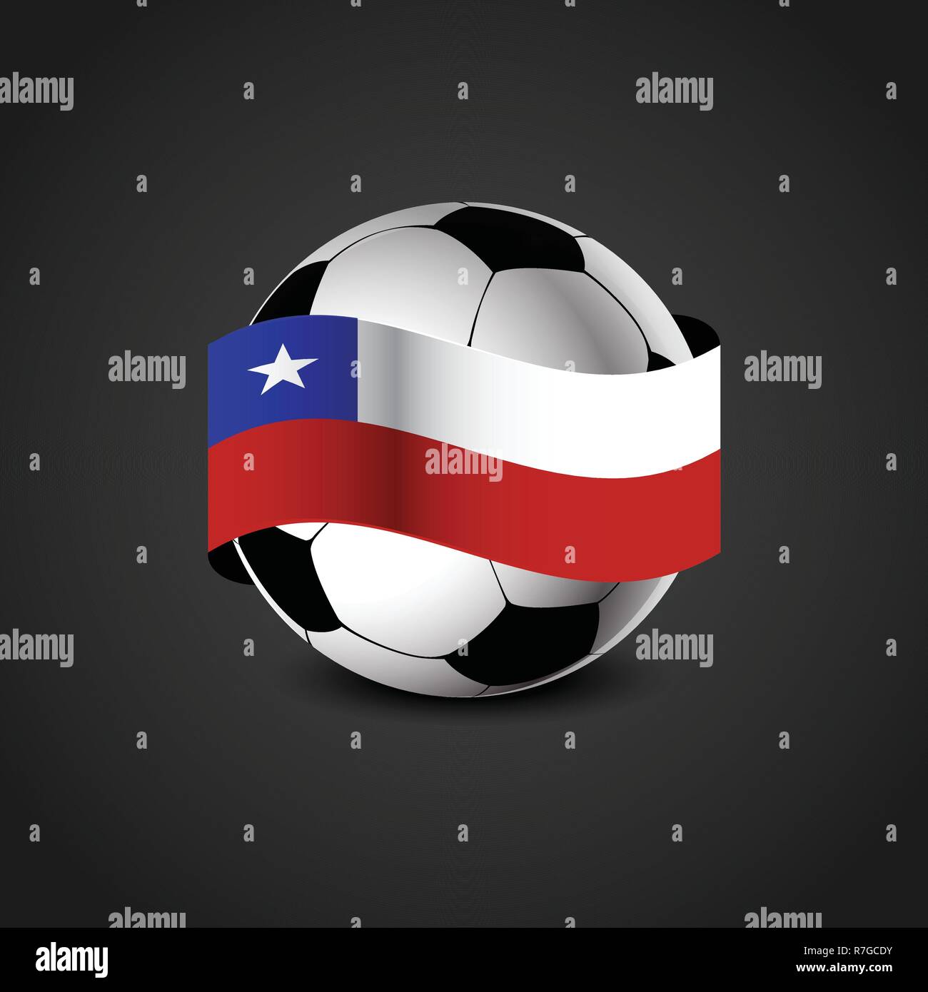 Chile football Stock Vector Images Alamy