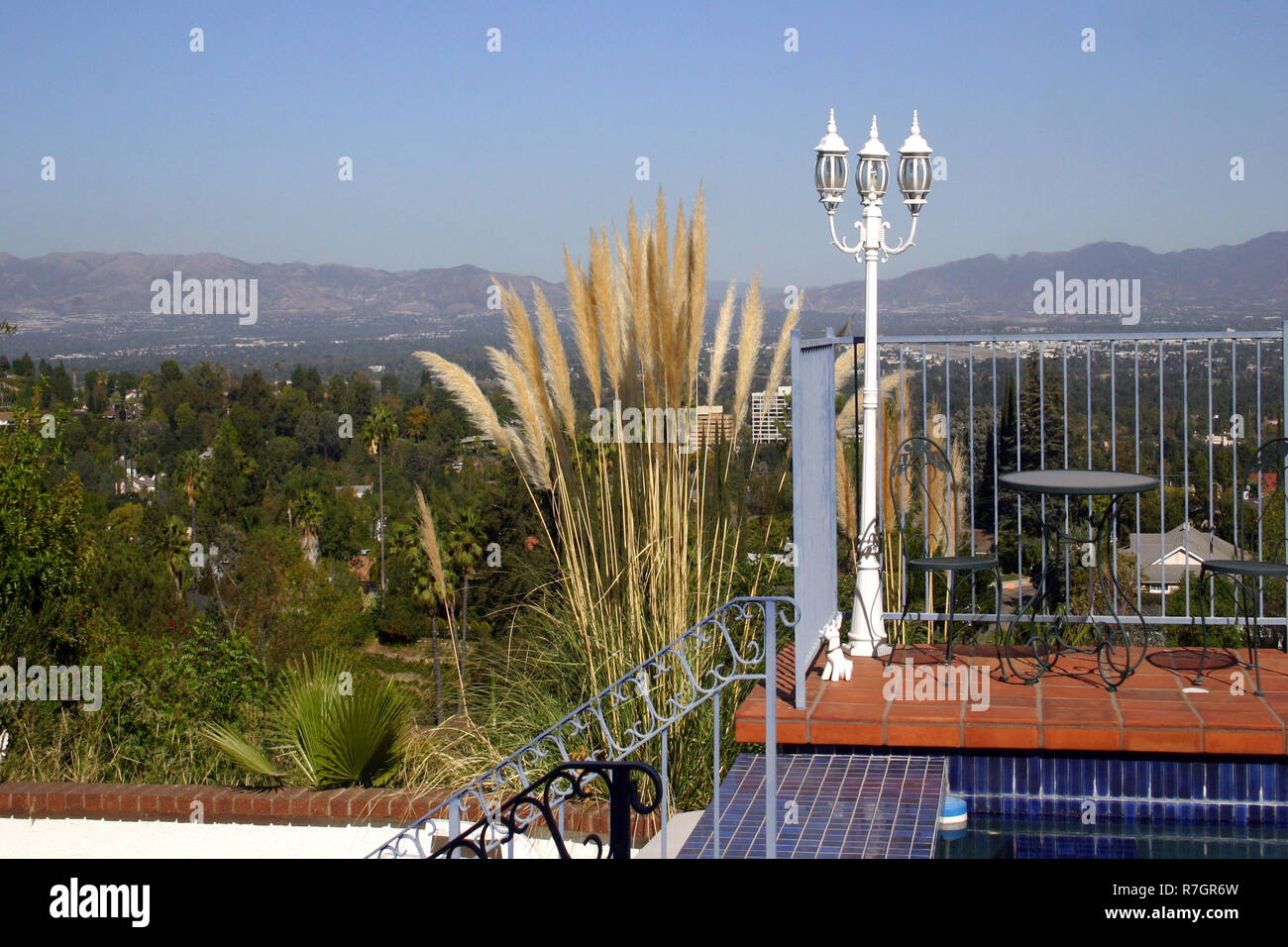 View over Encino, L.A., California, USA Stock Photo