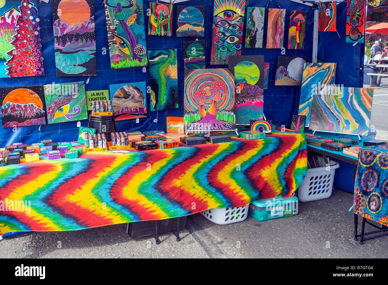 Anchorage Fair and Festival, Alaska, USA Stock Photo Alamy