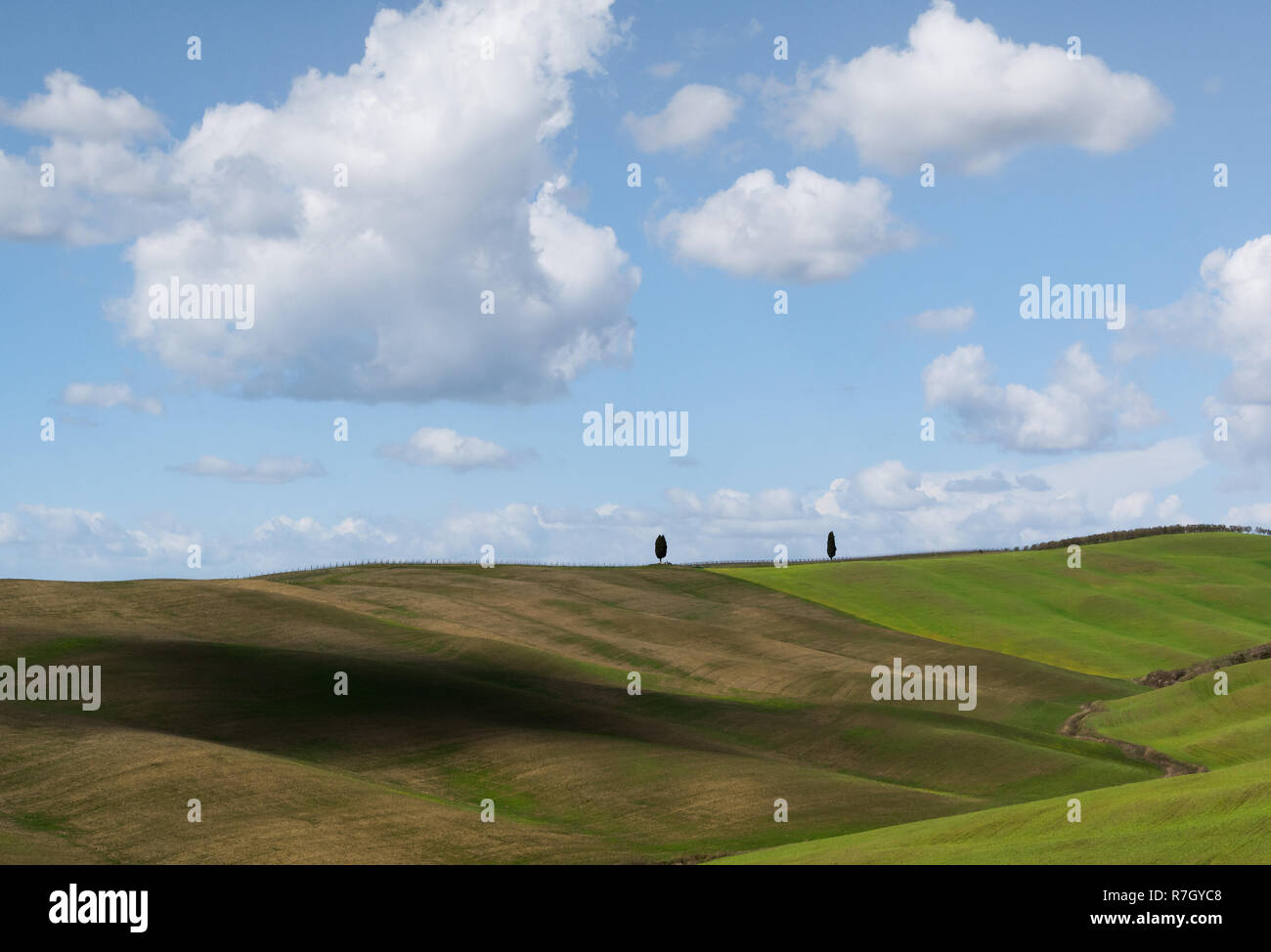 Lush green hills hi-res stock photography and images - Alamy