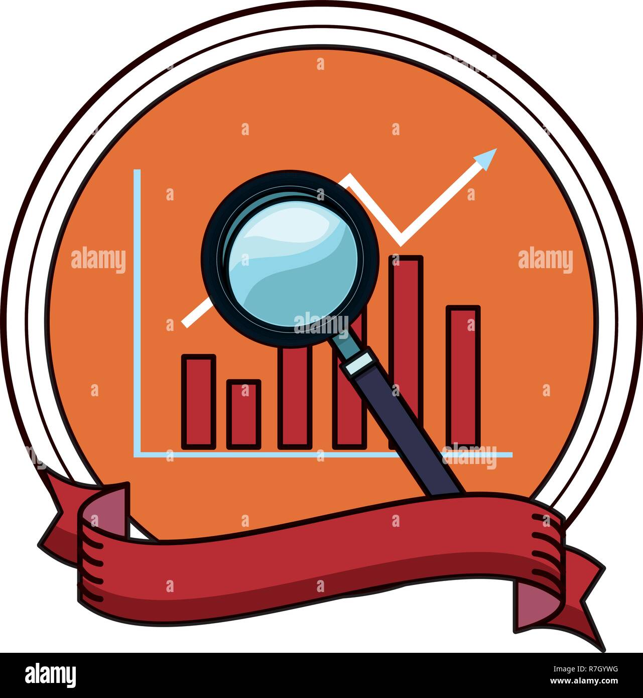 magnifying glass icon Stock Vector Image & Art Alamy