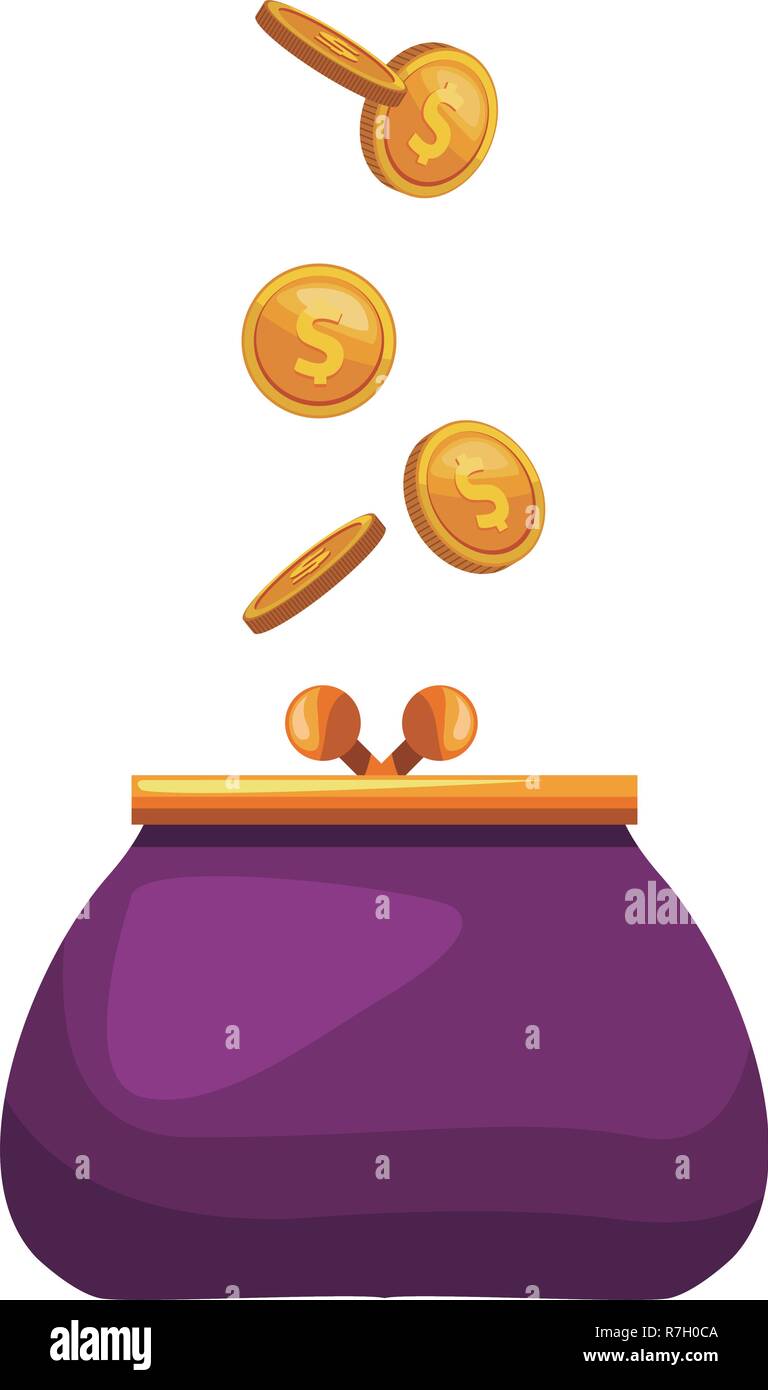 coin purse icon Stock Vector Image & Art - Alamy