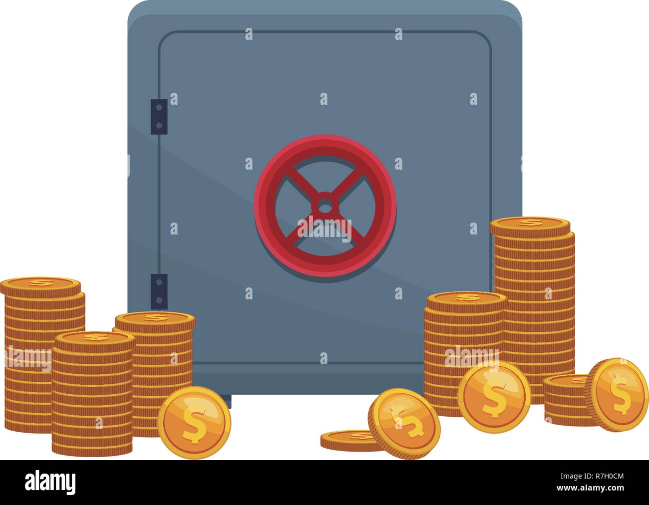 safe bank icon Stock Vector Image & Art Alamy