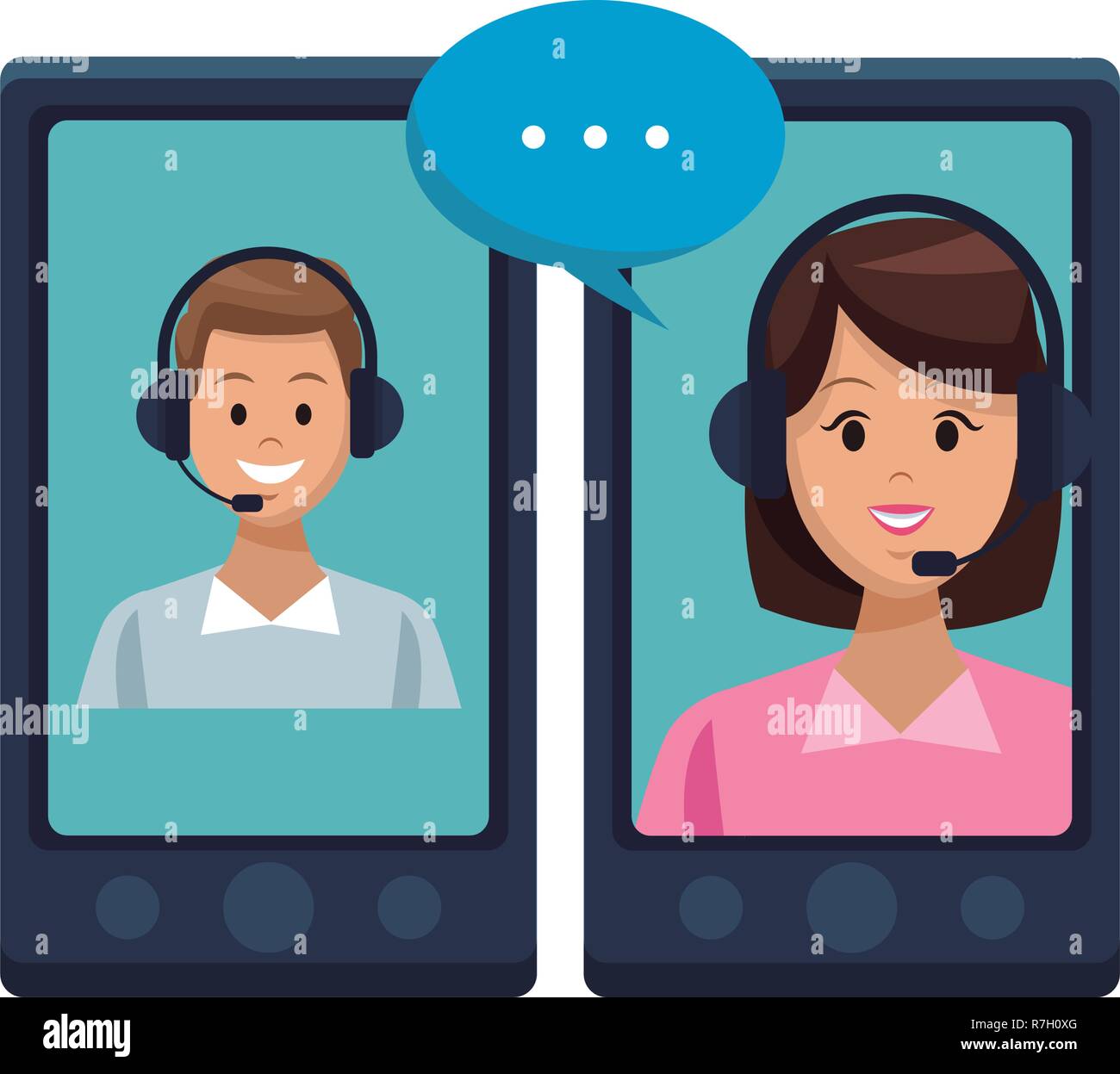 smartphone assistance icon Stock Vector Image & Art - Alamy