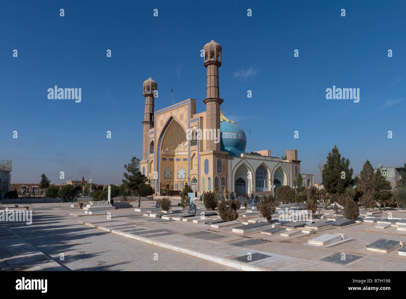 Shrine, Tomb Of Sultan Agha, Herat, Herat Province, Afghanistan Stock Photo