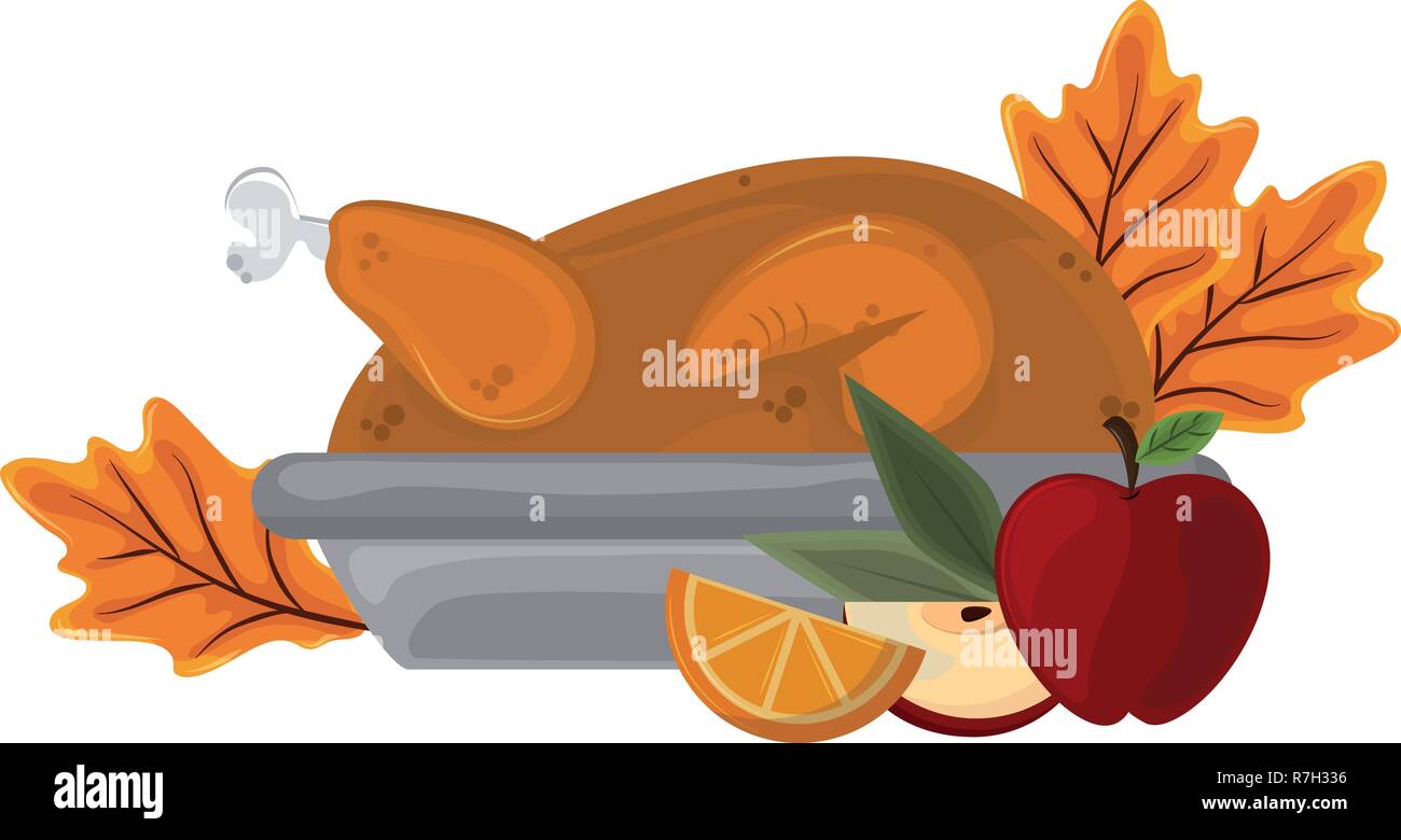 thanksgiving roasted turkey Stock Vector Image & Art - Alamy