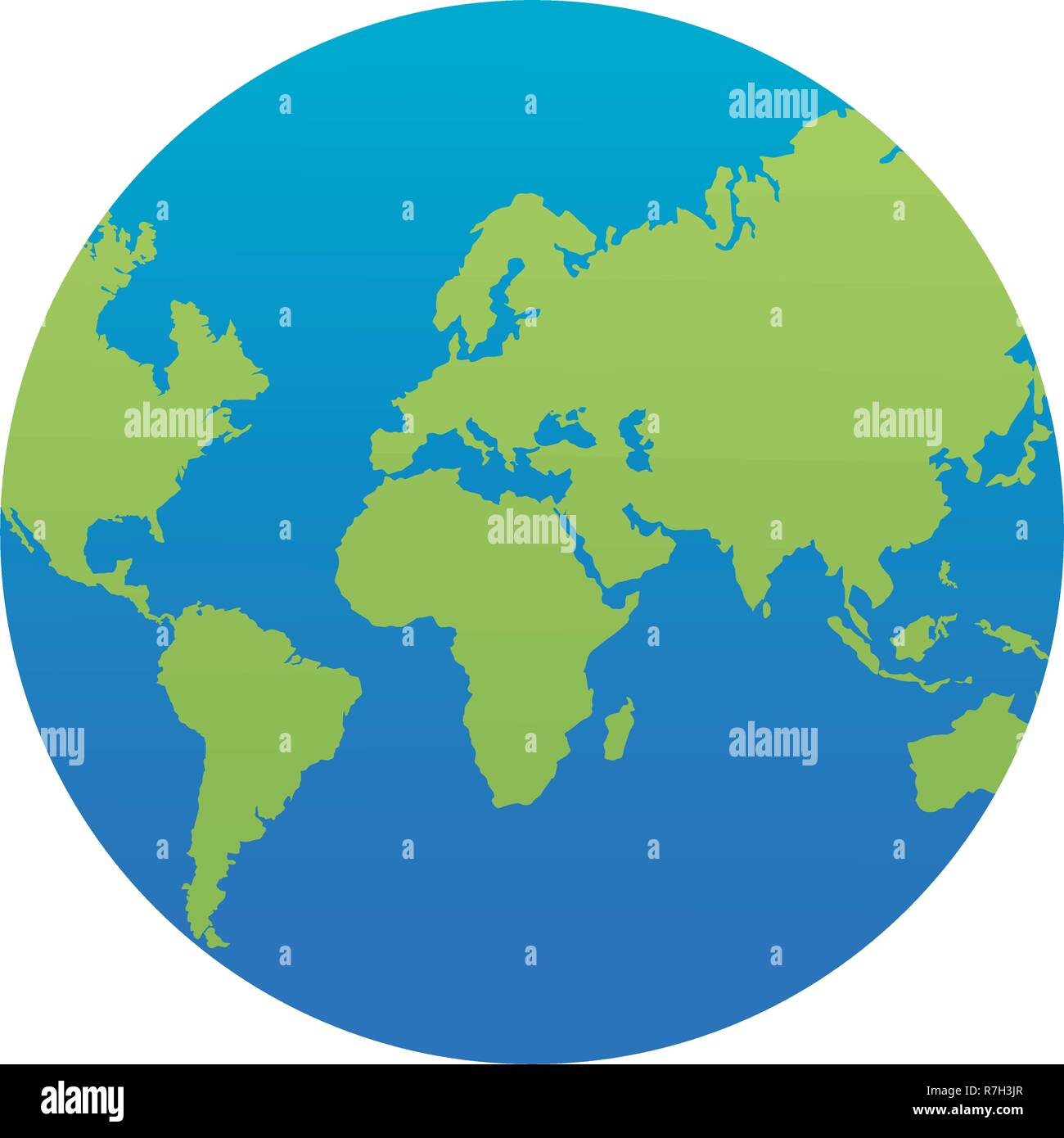 earth globe map Stock Vector Image & Art - Alamy