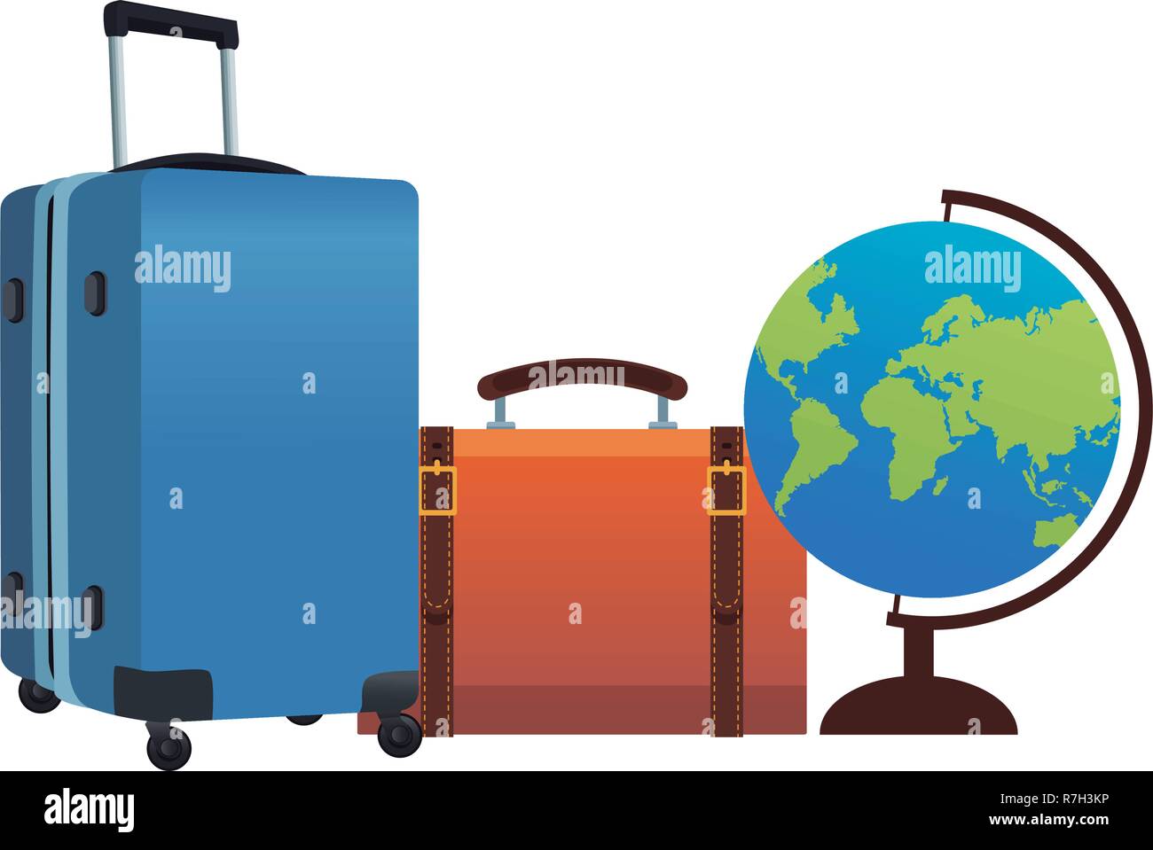 earth globe map Stock Vector Image & Art - Alamy