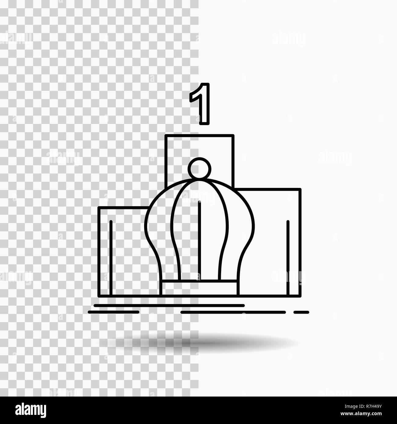 Crown King Leadership Monarchy Royal Line Icon On Transparent Background Black Icon Vector Illustration Stock Vector Image Art Alamy