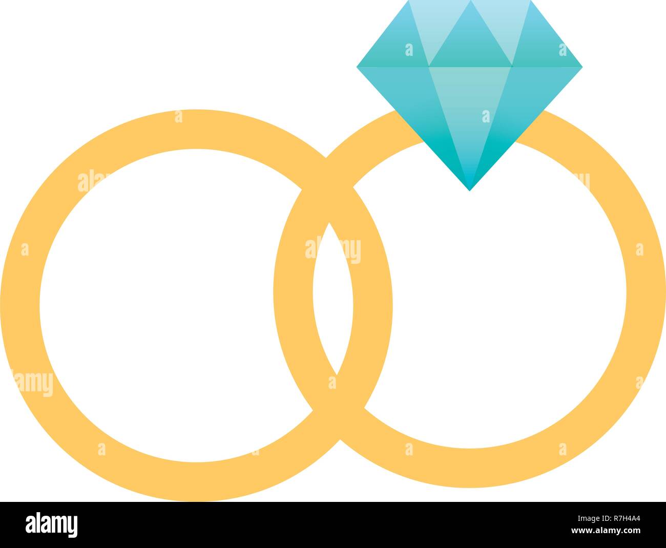 wedding ring cartoon Stock Vector Image & Art - Alamy