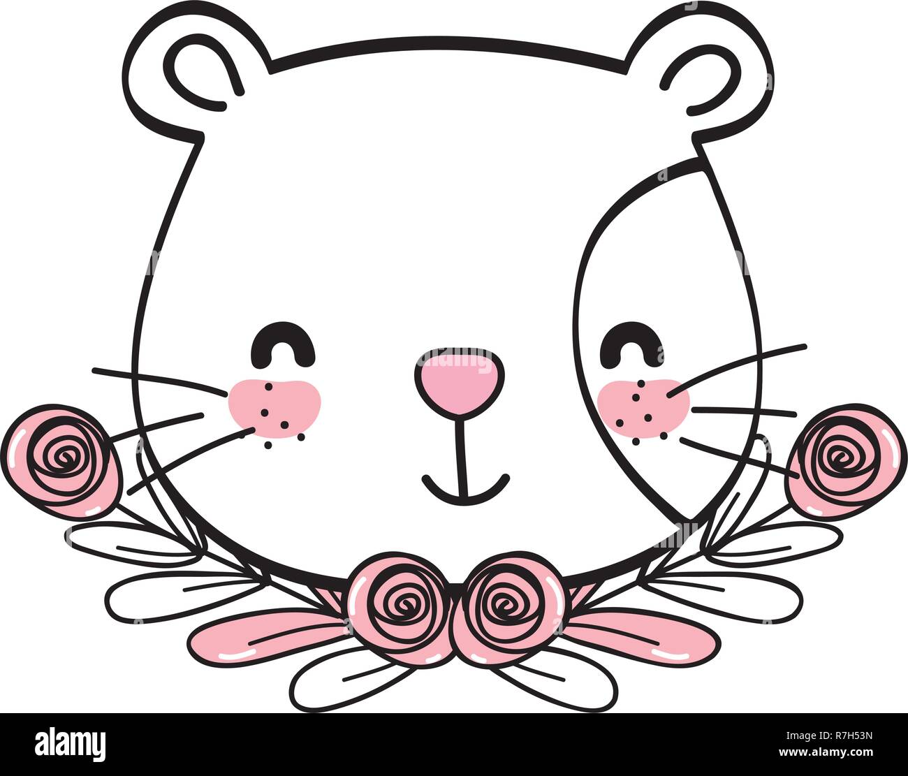 Cat drawing cartoon Stock Vector Image & Art - Alamy