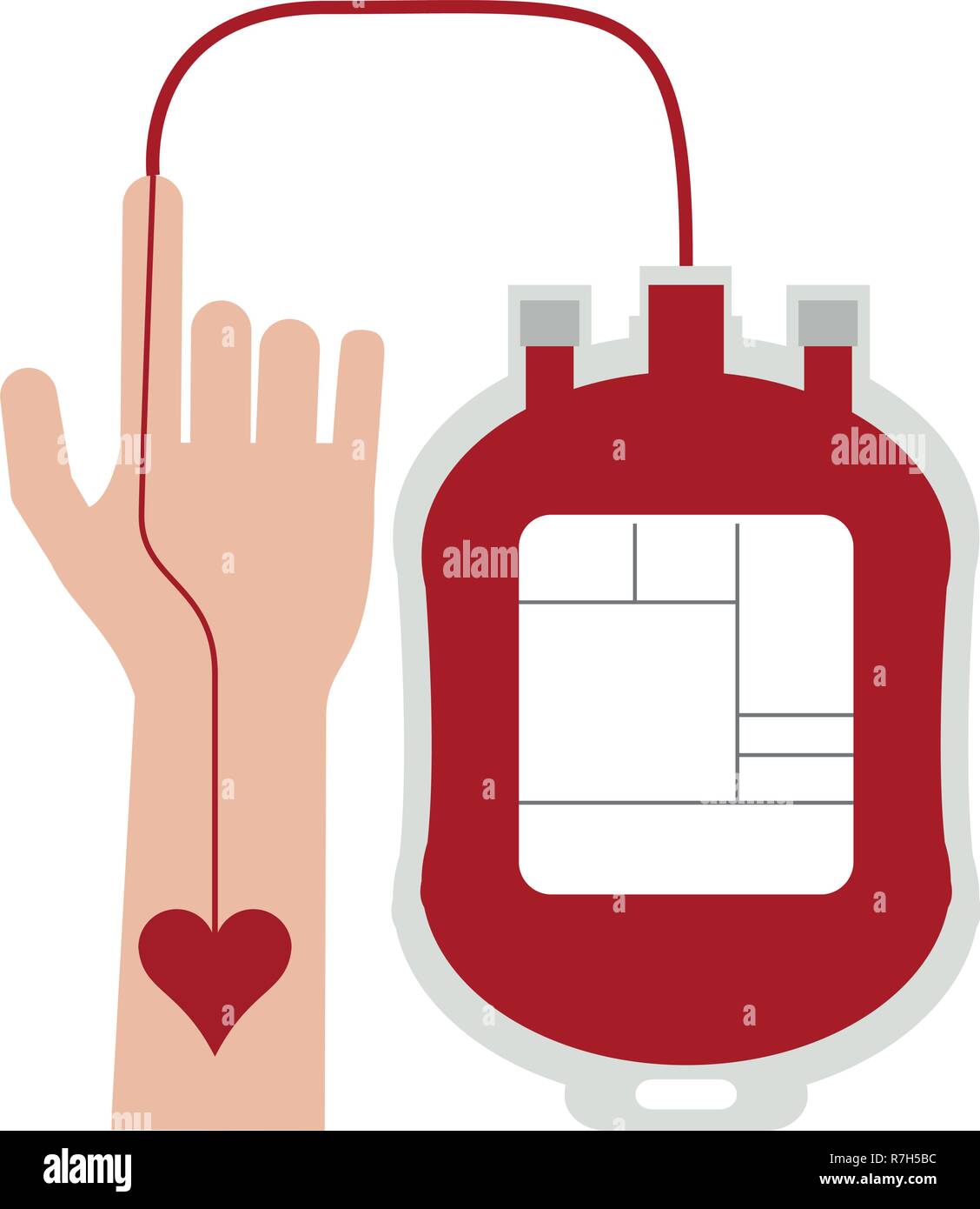 Blood donation campaign elements Stock Vector Image & Art - Alamy
