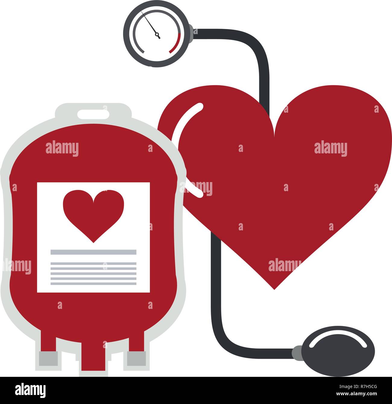 Blood donation campaign elements Stock Vector Image & Art - Alamy