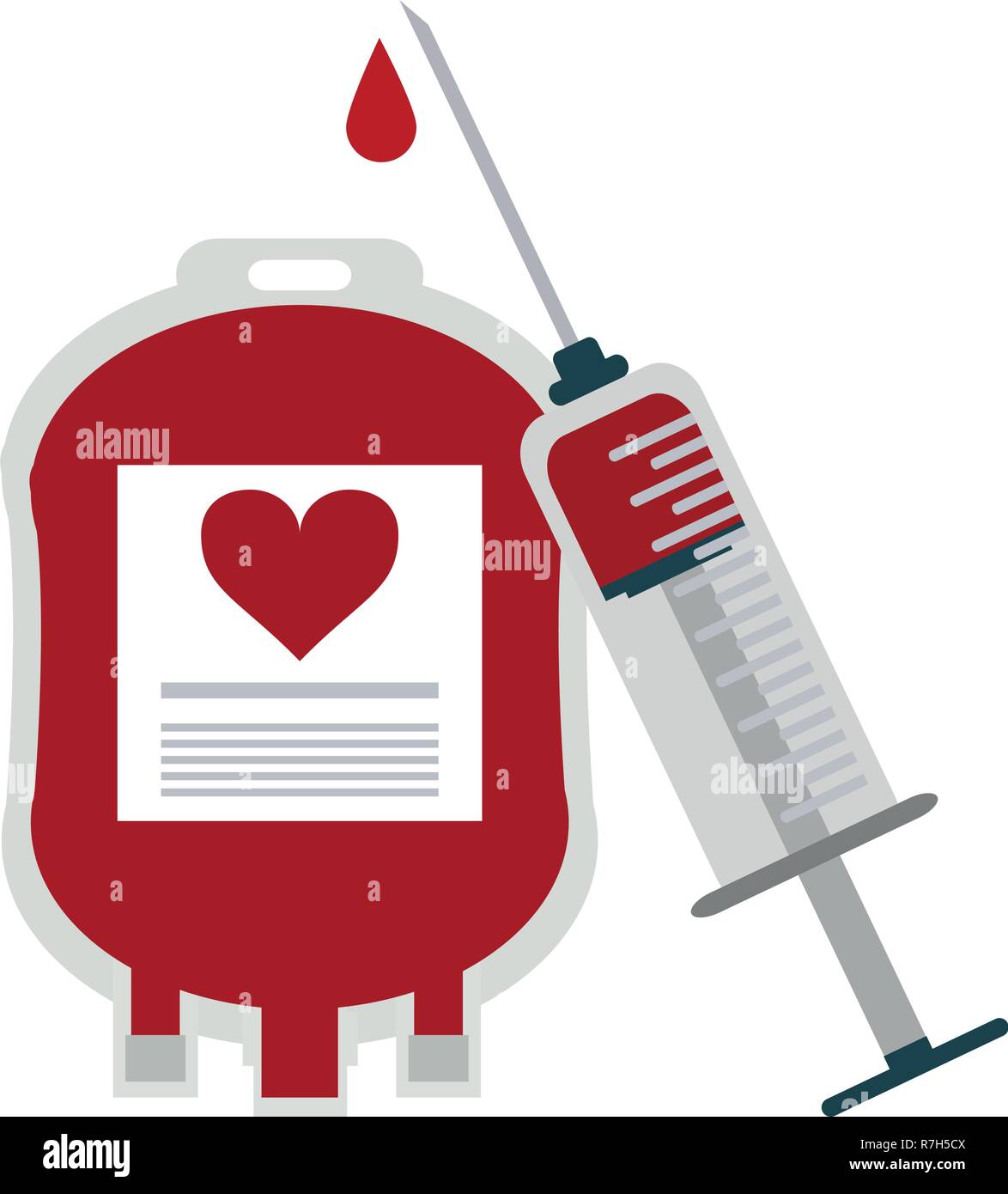Blood donation campaign elements Stock Vector Image & Art - Alamy