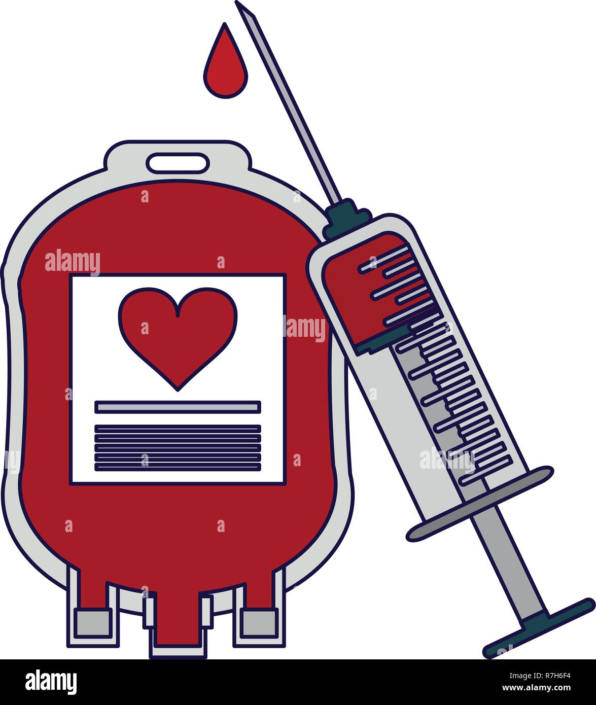 Blood donation campaign elements Stock Vector Image & Art - Alamy