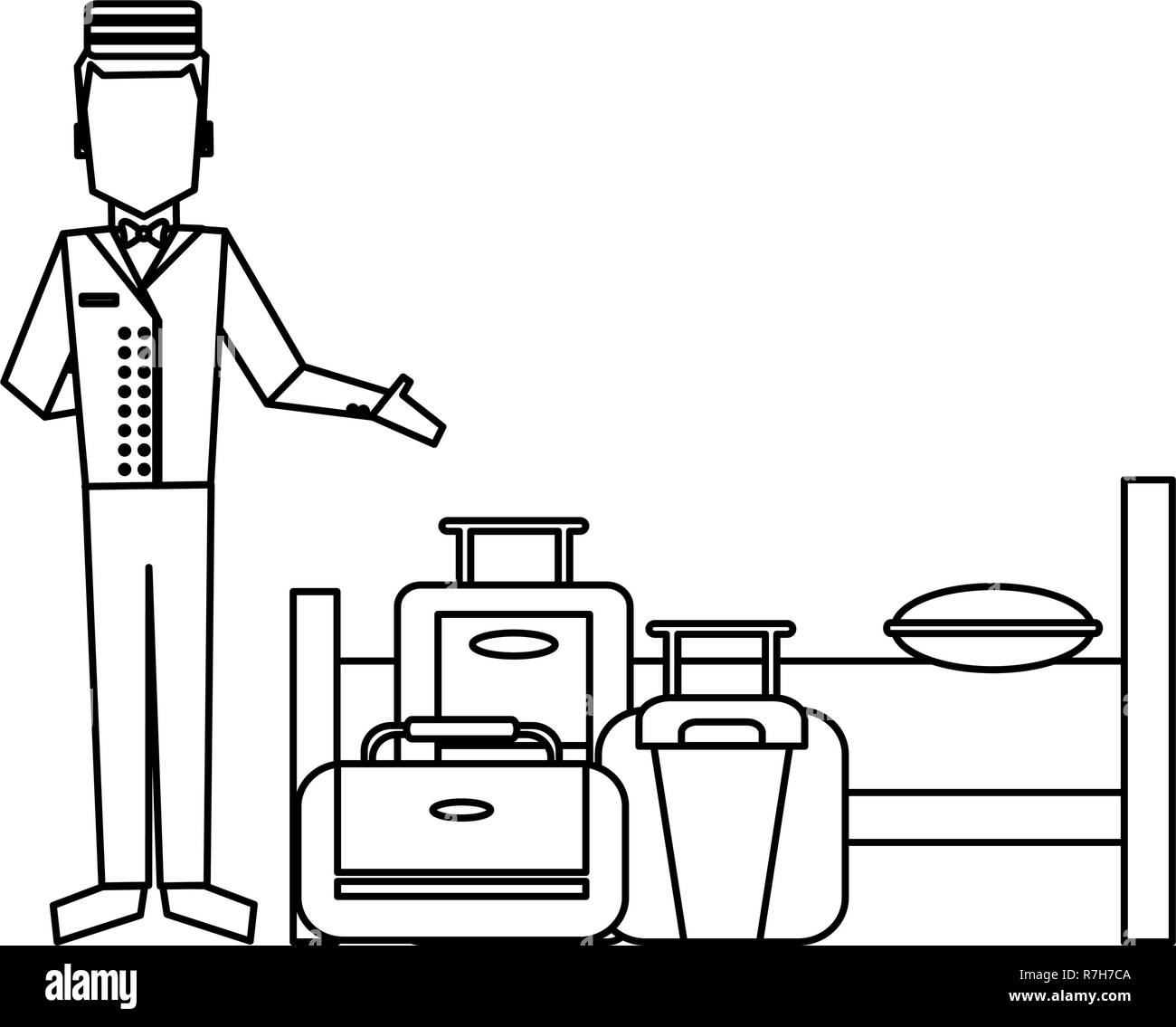 Recepcionist Black and White Stock Photos & Images - Alamy