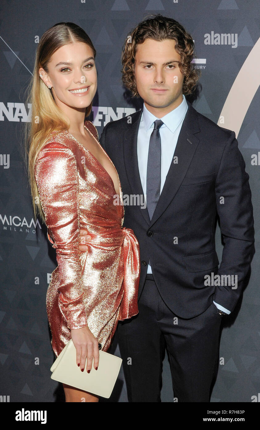 New York, NY December 4, 2018 Nina Agdal and Jack BrinkleyCook(02)