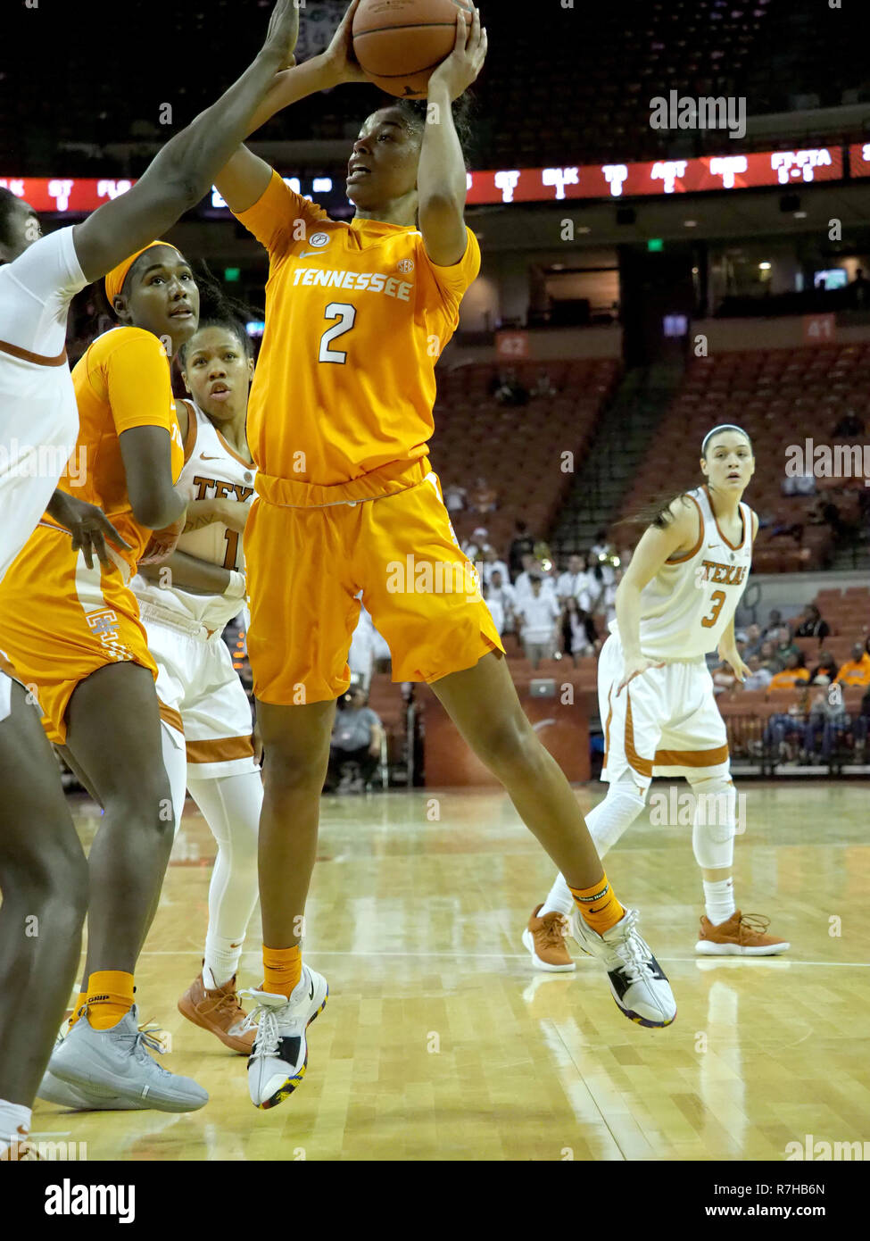 Dec 9, 2018. Evina Westbrook 2 of the Tennessee Lady Volunteers in