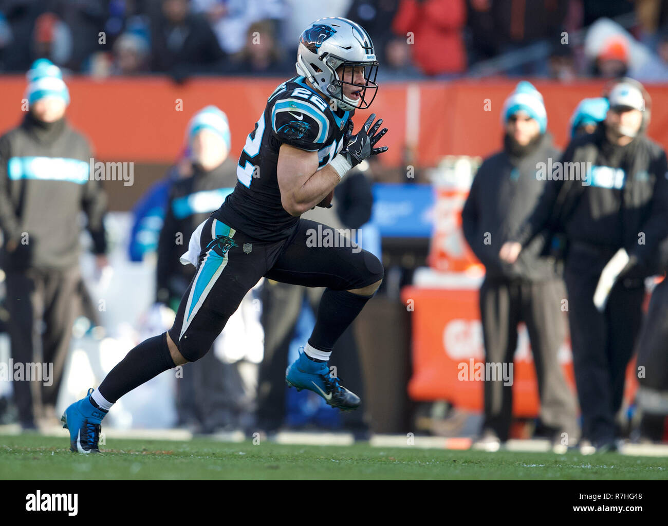 Cleveland, Ohio, USA. 9th Dec, 2018. Carolina Panthers quarterback