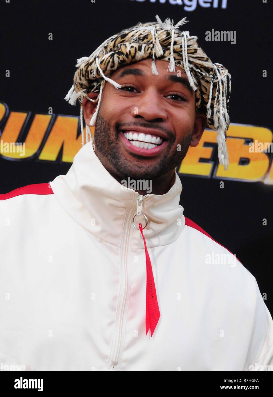 Hollywood, USA. 09th Dec, 2018. HOLLYWOOD, CA - DECEMBER 9: Michael Holston attends Paramount Pictures Presents The Global Premiere of 'BumbleBee' on December 9, 2018 at TCL Chinese Theatre in Hollywood, California. Credit: Barry King/Alamy Live News Stock Photo