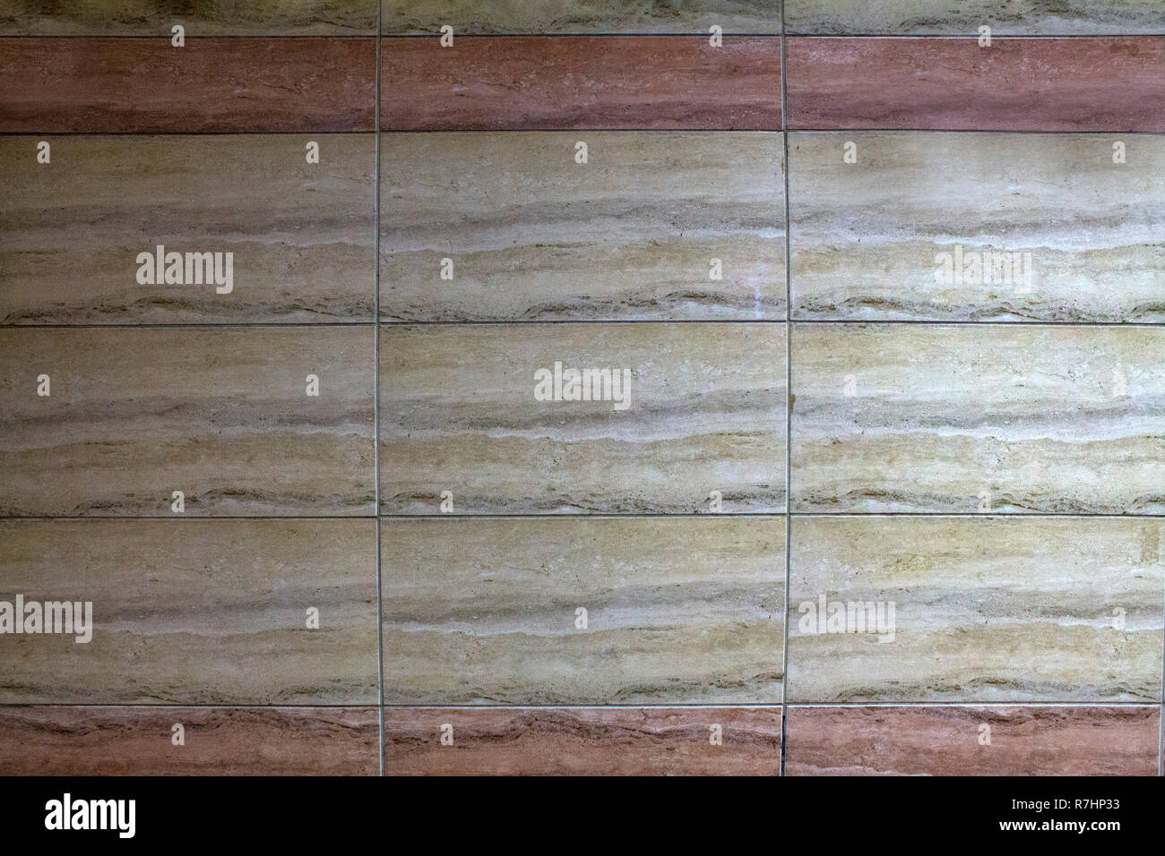 Wall urban tiles indoor Stock Photo - Alamy