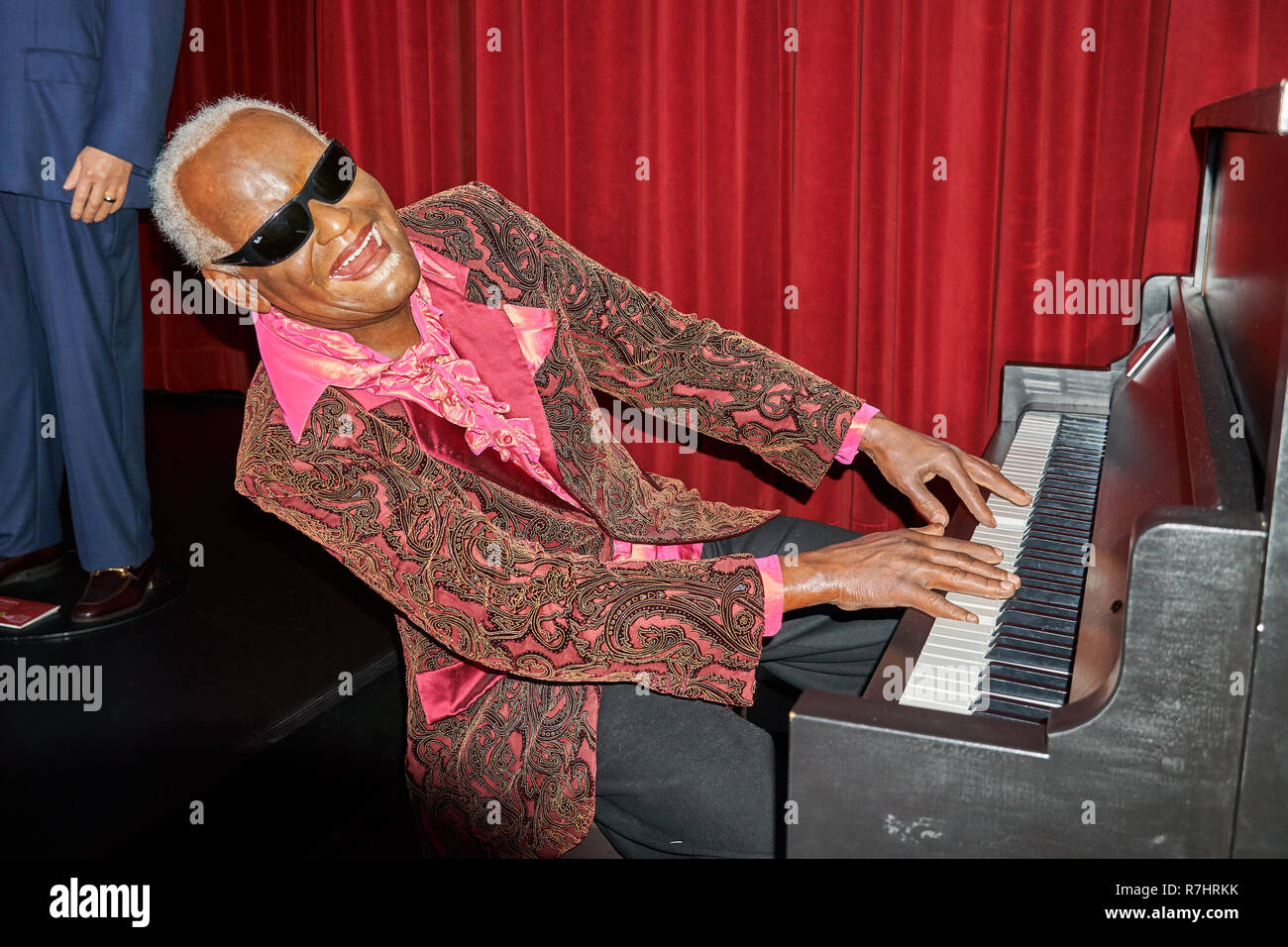 MONTREAL, CANADA - SEPTEMBER 23, 2018: Ray Charles, American singer,  songwriter, musician, and composer. Wax museum Grevin in Montreal, Quebec,  Canada Stock Photo - Alamy