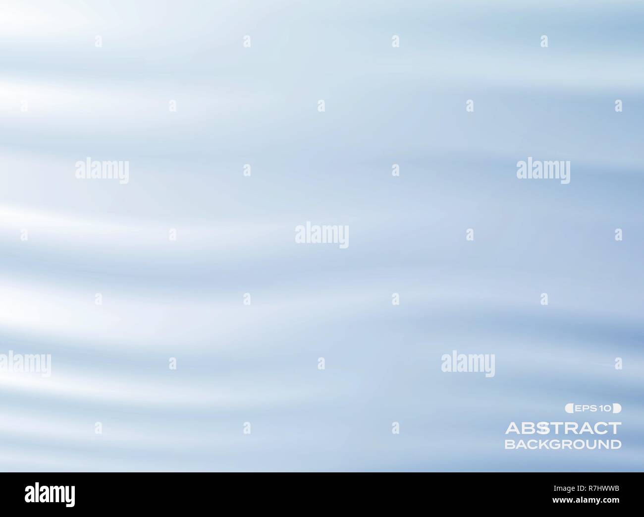 Abstract of wavy blue gradient background. vector eps10 Stock Vector