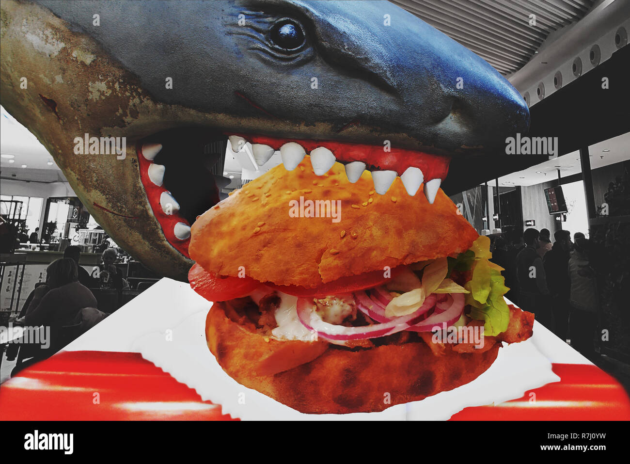 Eating addictive junk food, nutrition and dietary health problem