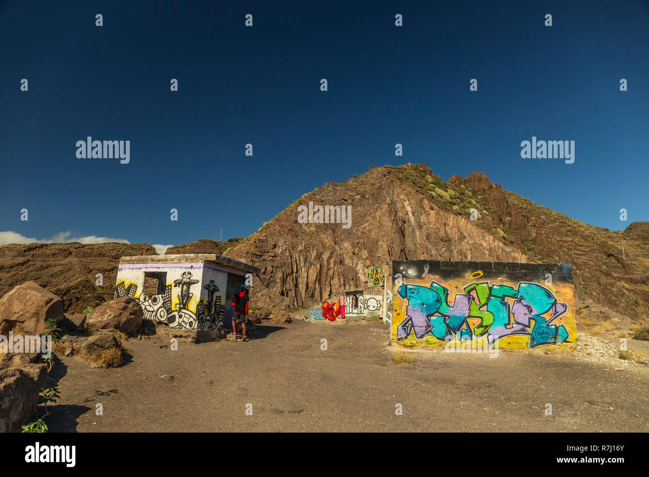 Mirador de las Teresitas, Santa Cruz de Tenerife, Spain. Stock Photo