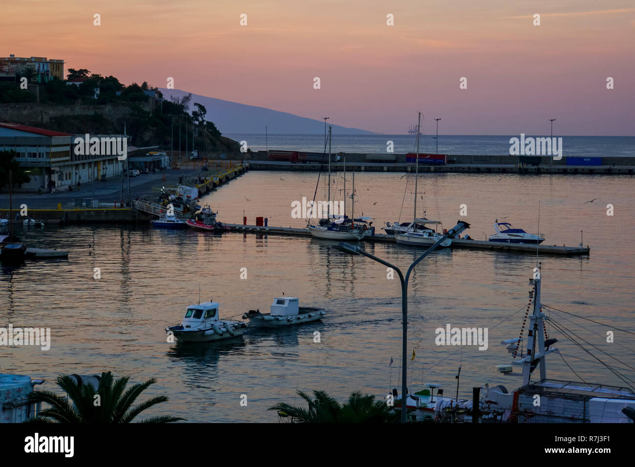 kavala-harbour-hi-res-stock-photography-and-images-alamy