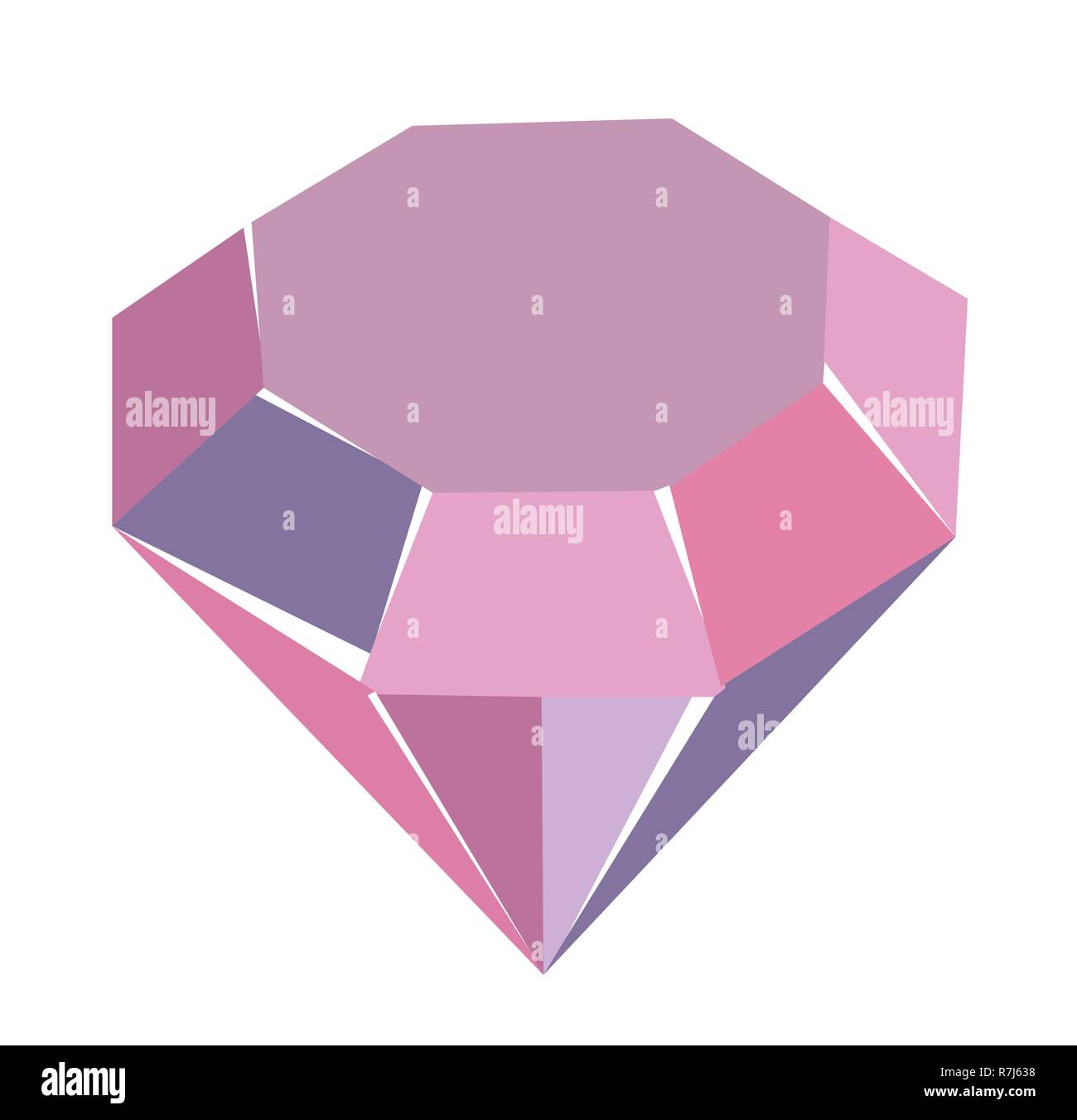 Diamond vector icon illustration Stock Vector Image & Art - Alamy