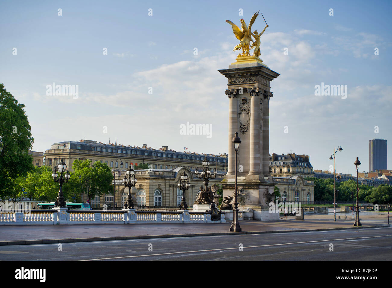 France paris famous statues alexandre hi-res stock photography and