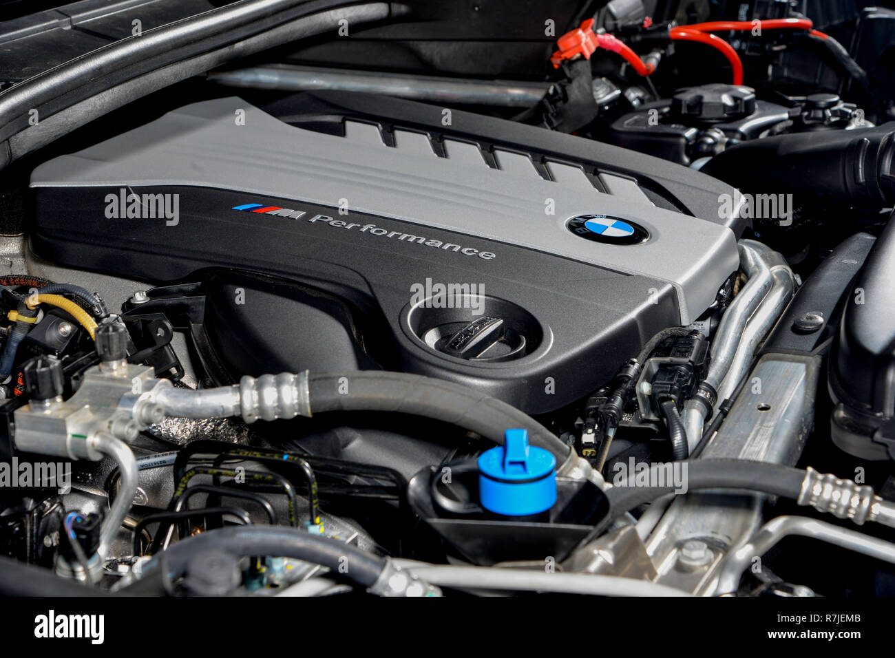 2013 BMW X5 M50d German performance SUV Stock Photo